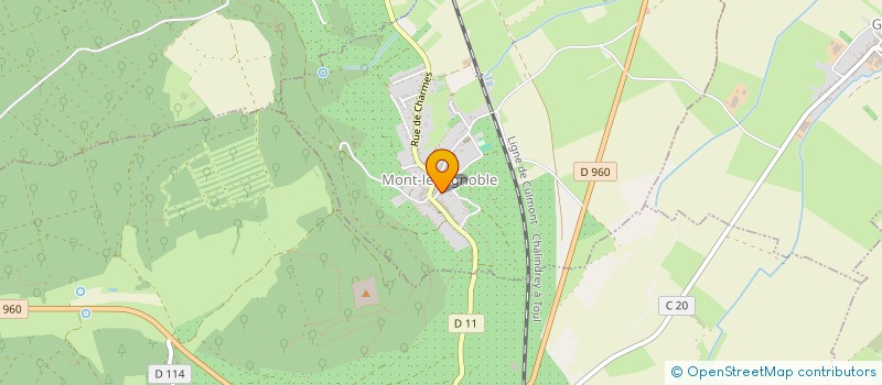 localisation de l'entreprise LF2P  MONT-LE-VIGNOBLE