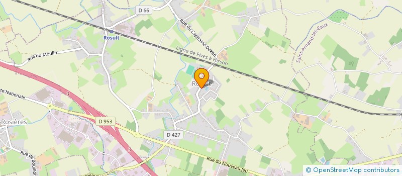 localisation de l'entreprise LFA à ROSULT