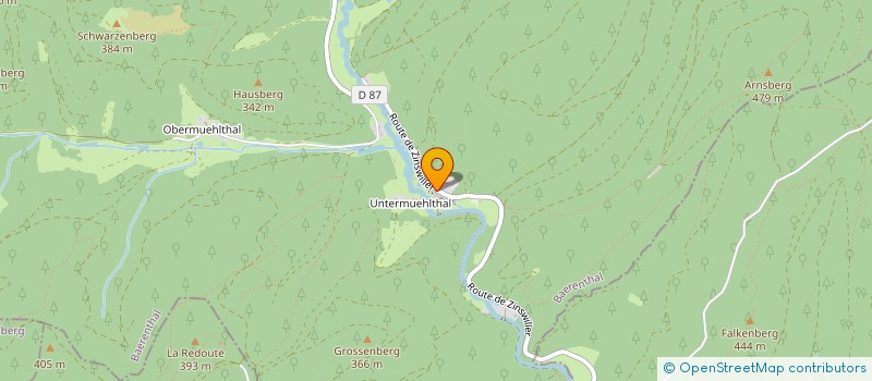 localisation de l'entreprise LFA  BAERENTHAL