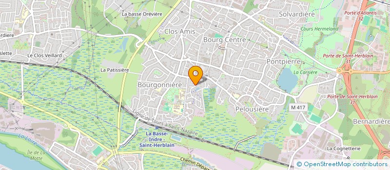 localisation de l'entreprise LFA  SAINT-HERBLAIN