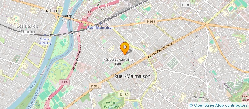 localisation de l'entreprise LFA CONSEIL à RUEIL-MALMAISON