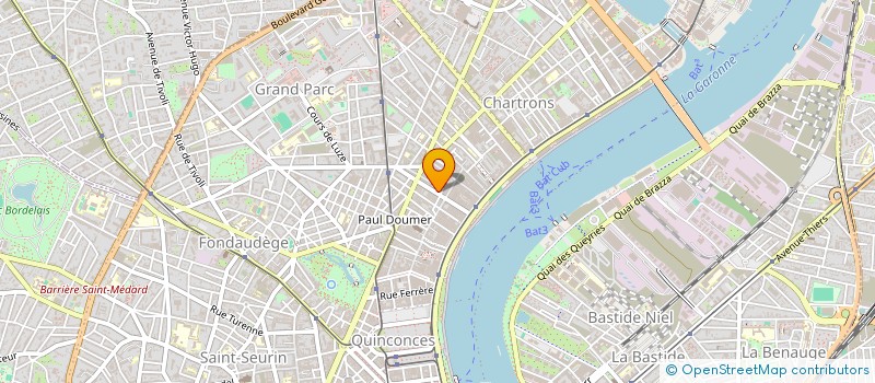 localisation de l'entreprise LFA INFORMATIQUE à BORDEAUX