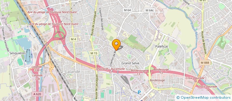 localisation de l'entreprise LFAF 31  TOULOUSE