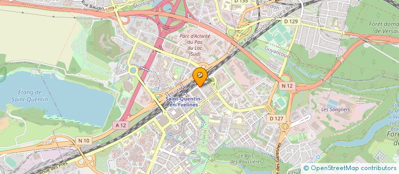 localisation de l'entreprise LFAF à MONTIGNY-LE-BRETONNEUX