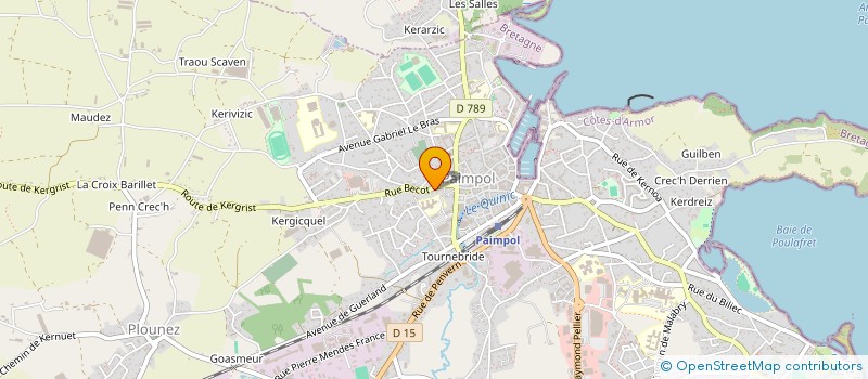 localisation de l'entreprise LFAMILY LRD  PAIMPOL