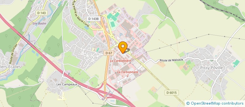 localisation de l'entreprise LFB AMENAGEMENT à BARENTIN