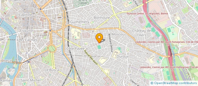 localisation de l'entreprise LFB CONSULTING à TOULOUSE