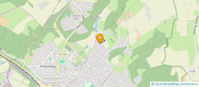 localisation de l'entreprise LFB ET CO NORMANDIE  PORT-JEROME-SUR-SEINE