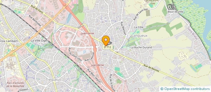 localisation de l'entreprise LFB FAMILY à LANGUEUX