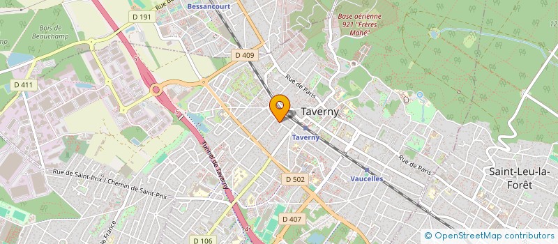 localisation de l'entreprise LFC  TAVERNY