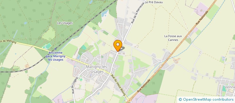 localisation de l'entreprise LFC à MARIGNY-LES-USAGES