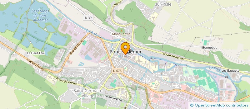 localisation de l'entreprise LFC à PONT-AUDEMER