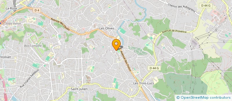 localisation de l'entreprise LFC à MARSEILLE
