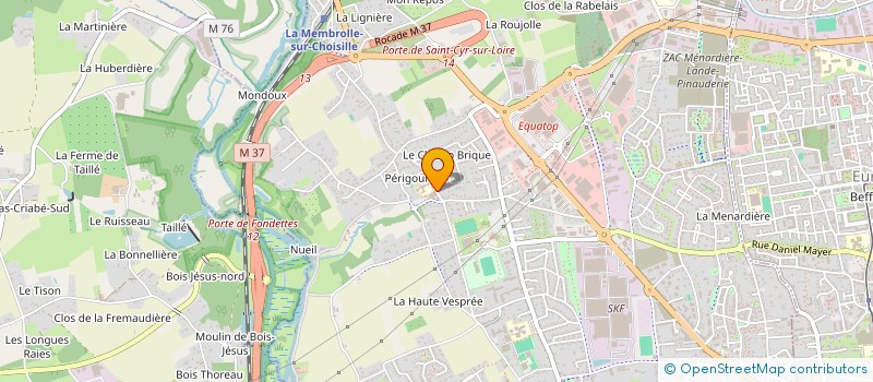 localisation de l'entreprise LFC à SAINT-CYR-SUR-LOIRE