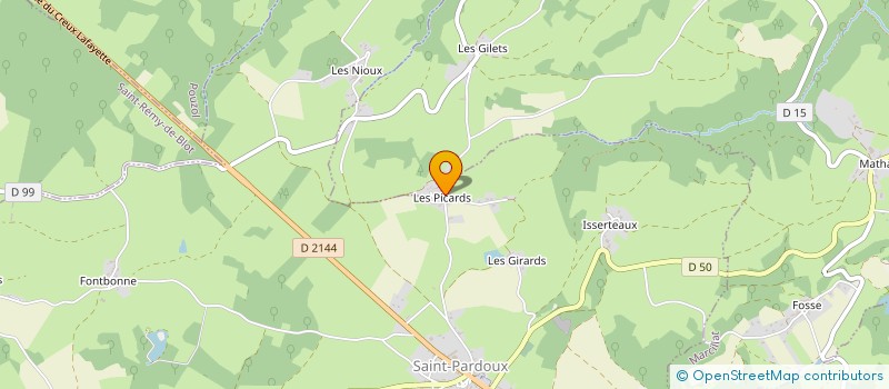 localisation de l'entreprise LFC COMPAGNIE à SAINT-PARDOUX