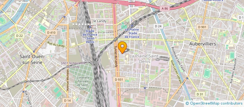 localisation de l'entreprise LFC FORMATION à SAINT-DENIS