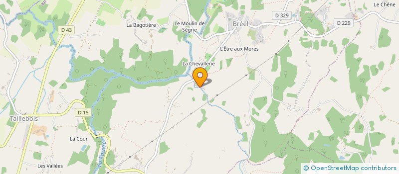 localisation de l'entreprise LFC LAURENT  MONTILLY-SUR-NOIREAU