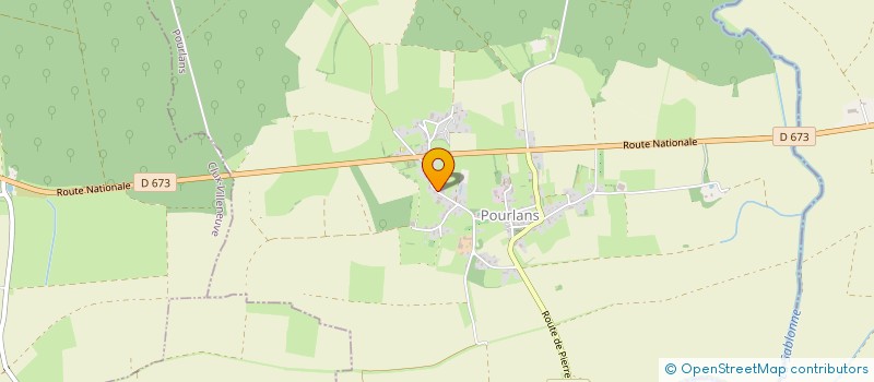 localisation de l'entreprise LFC MEUGIN HOLDING  POURLANS