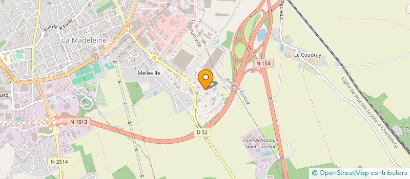 localisation de l'entreprise LFC PLOMBERIE à EVREUX