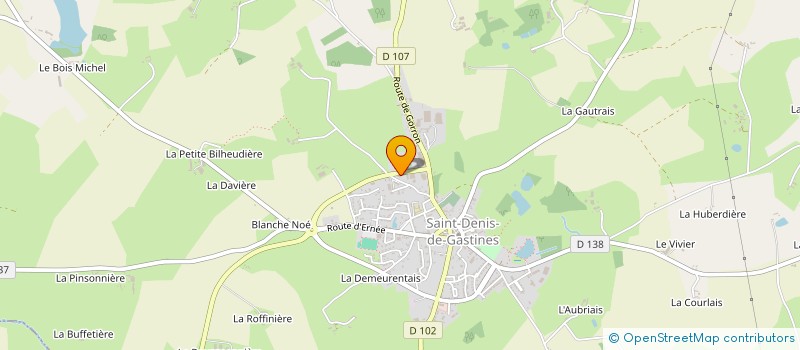 localisation de l'entreprise LFCI  SAINT-DENIS-DE-GASTINES