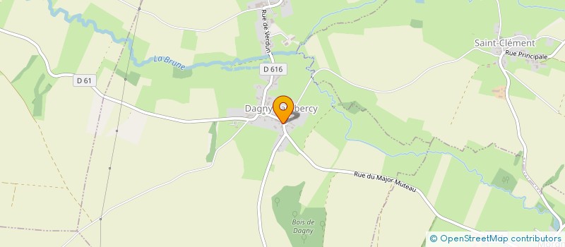 localisation de l'entreprise LFCL  DAGNY-LAMBERCY