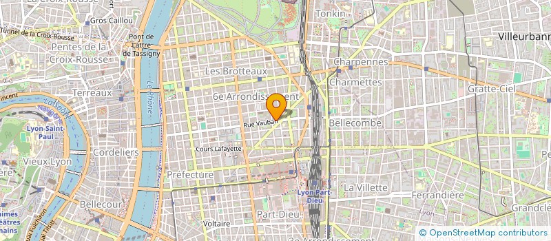 localisation de l'entreprise LFD INVESTISSEMENT  LYON