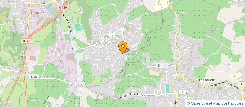 localisation de l'entreprise LFD MOTORSPORTS  VOURLES