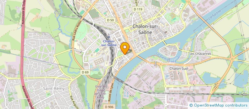 localisation de l'entreprise LFDI à CHALON-SUR-SAONE