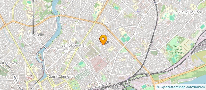 localisation de l'entreprise LFDLC  NANTES