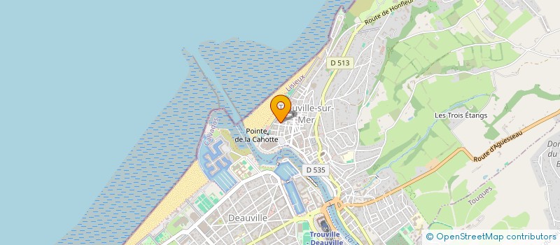 localisation de l'entreprise LFDLP à TROUVILLE-SUR-MER