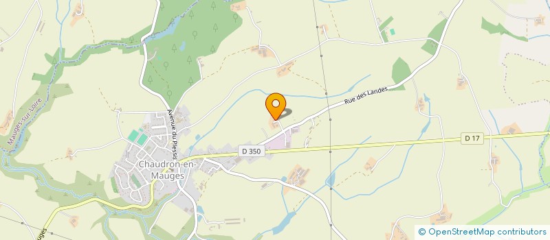 localisation de l'entreprise LFDM  BEAUPREAU-EN-MAUGES