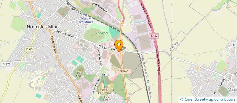 localisation de l'entreprise LFDT NX  NUX-LES-MINES