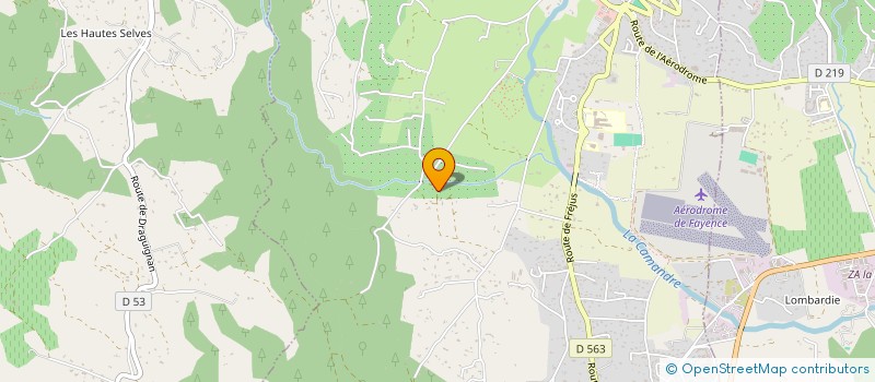 localisation de l'entreprise LFDV à FAYENCE