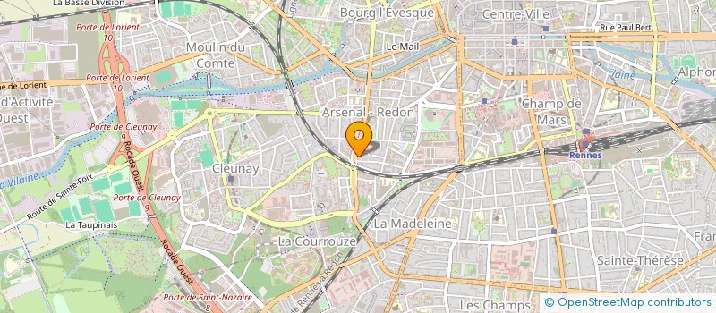 localisation de l'entreprise LFE APIM CONSULTING à RENNES