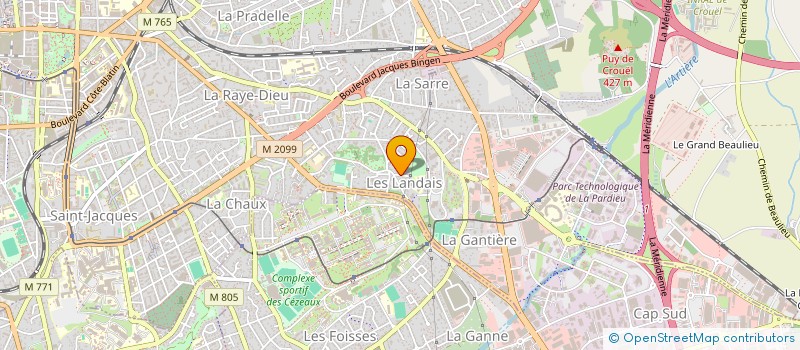 localisation de l'entreprise LFE CONSULTING  AUBIERE