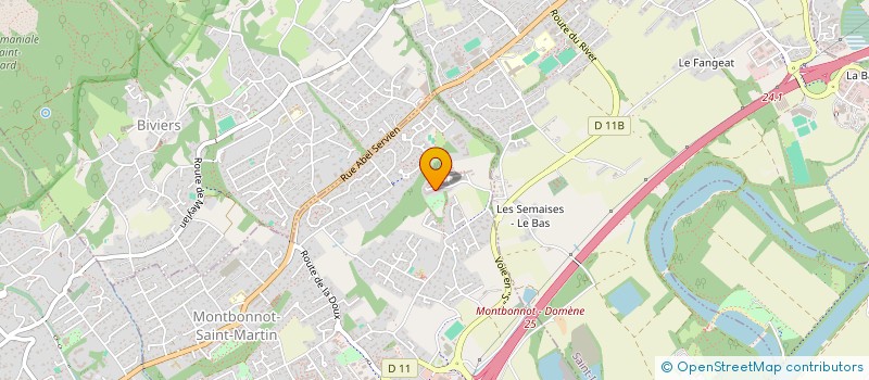 localisation de l'entreprise LFF HOLDING à SAINT-ISMIER