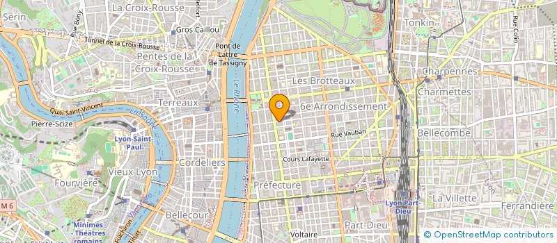 localisation de l'entreprise LFG à LYON