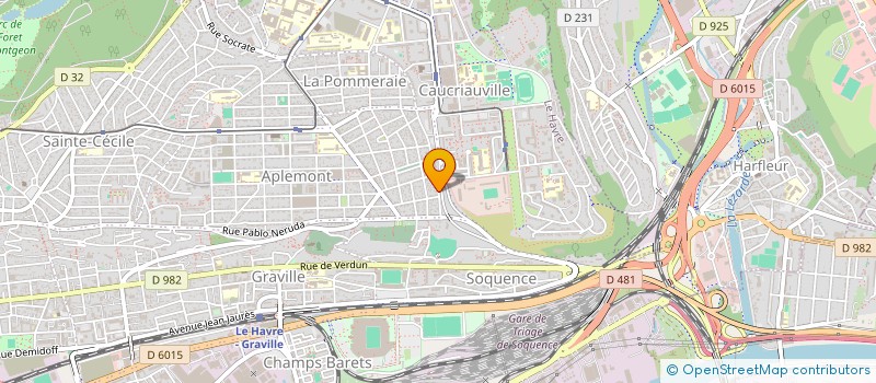 localisation de l'entreprise LFG à LE HAVRE