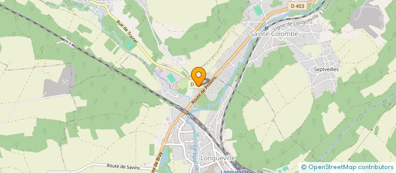 localisation de l'entreprise LFG  SAINTE-COLOMBE