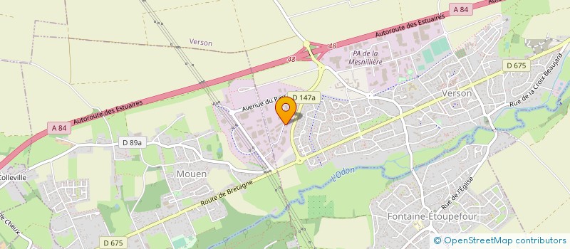 localisation de l'entreprise LFG FINANCES  VERSON