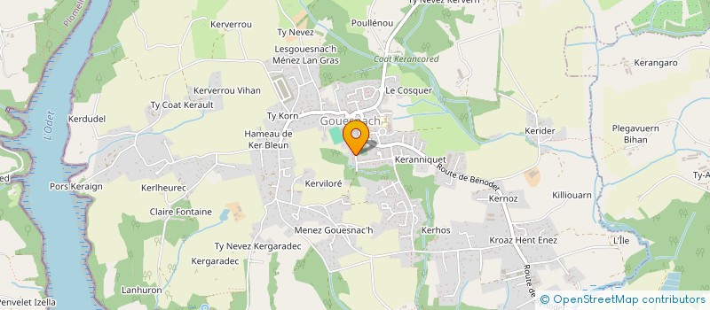 localisation de l'entreprise LFG IMMEUBLE HERO  GOUESNACH