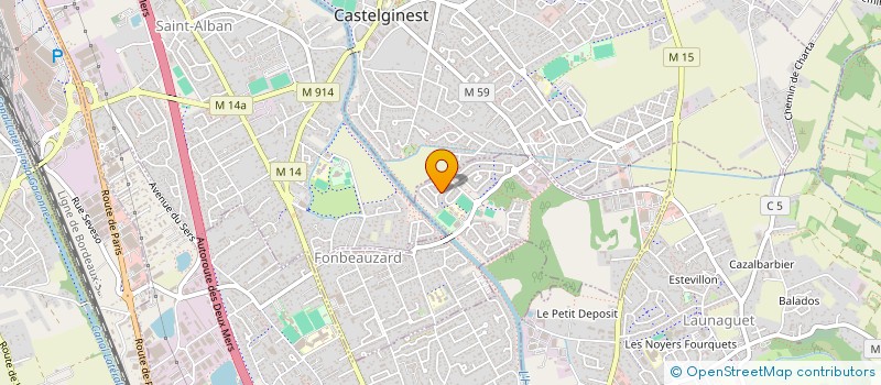 localisation de l'entreprise LFG31  FONBEAUZARD