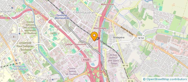 localisation de l'entreprise LFGT31 à TOULOUSE