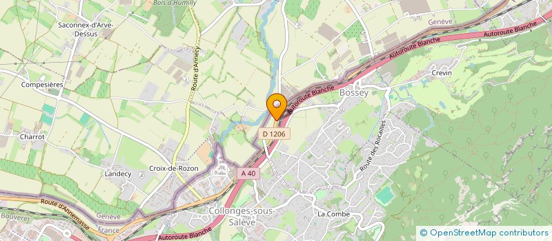 localisation de l'entreprise LFGZ  BOSSEY