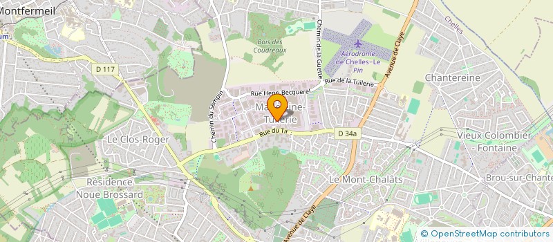 localisation de l'entreprise LFI CHELLES  CHELLES