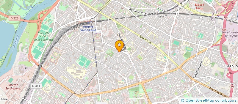 localisation de l'entreprise LFIT CANDE à ANGERS
