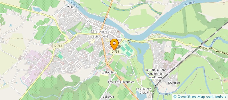localisation de l'entreprise LFIT CHALONNES à CHALONNES-SUR-LOIRE