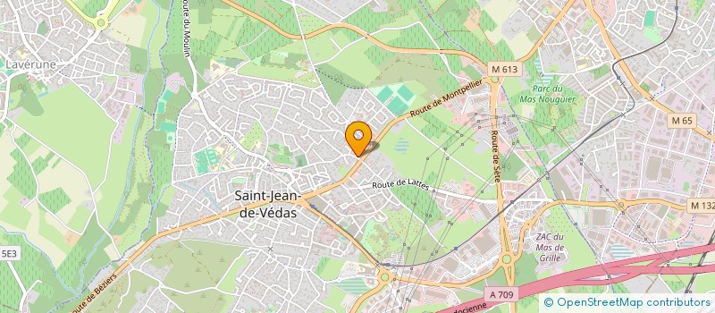 localisation de l'entreprise LFJ PATRI à SAINT-JEAN-DE-VEDAS