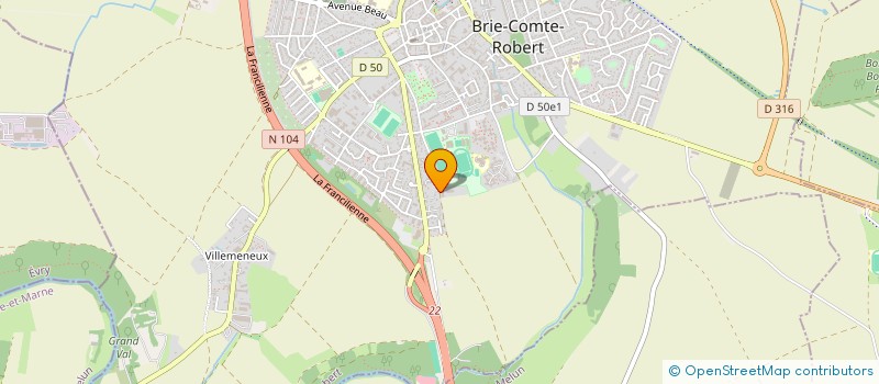 localisation de l'entreprise LFL  BRIE-COMTE-ROBERT