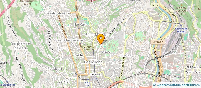 localisation de l'entreprise LFL.CHARPENTE  NICE